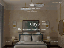 Tablet Screenshot of hotel-imperator.eu